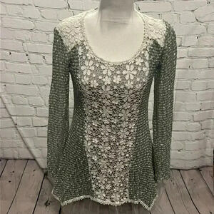 Altar’d State Grey Sweater Size Small